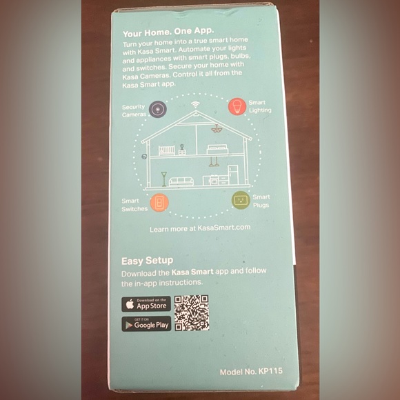 Kasa Smart Wi-Fi Plug Slim - Picture 3 of 7